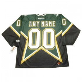 Dallas Stars Dresy Custom CCM Throwback Authentic - Pánské